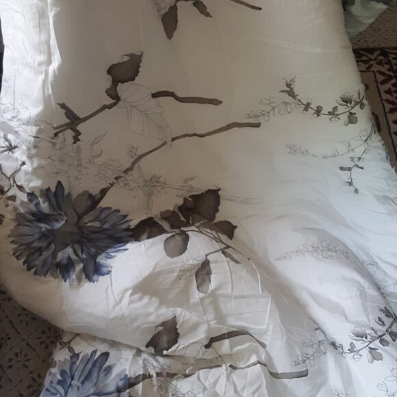 Wake in Cloud 100% Cotton Floral King Comforter Set - Picture 3 of 6